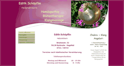 Desktop Screenshot of edith-schoepflin.de